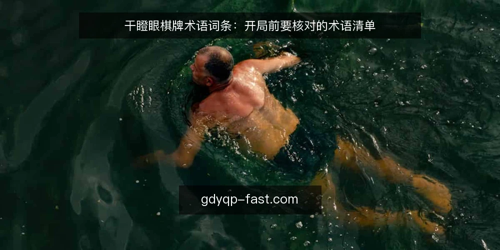 干瞪眼棋牌术语词条:开局前要核对的术语清单 — 为什么要先做术语审计 配图